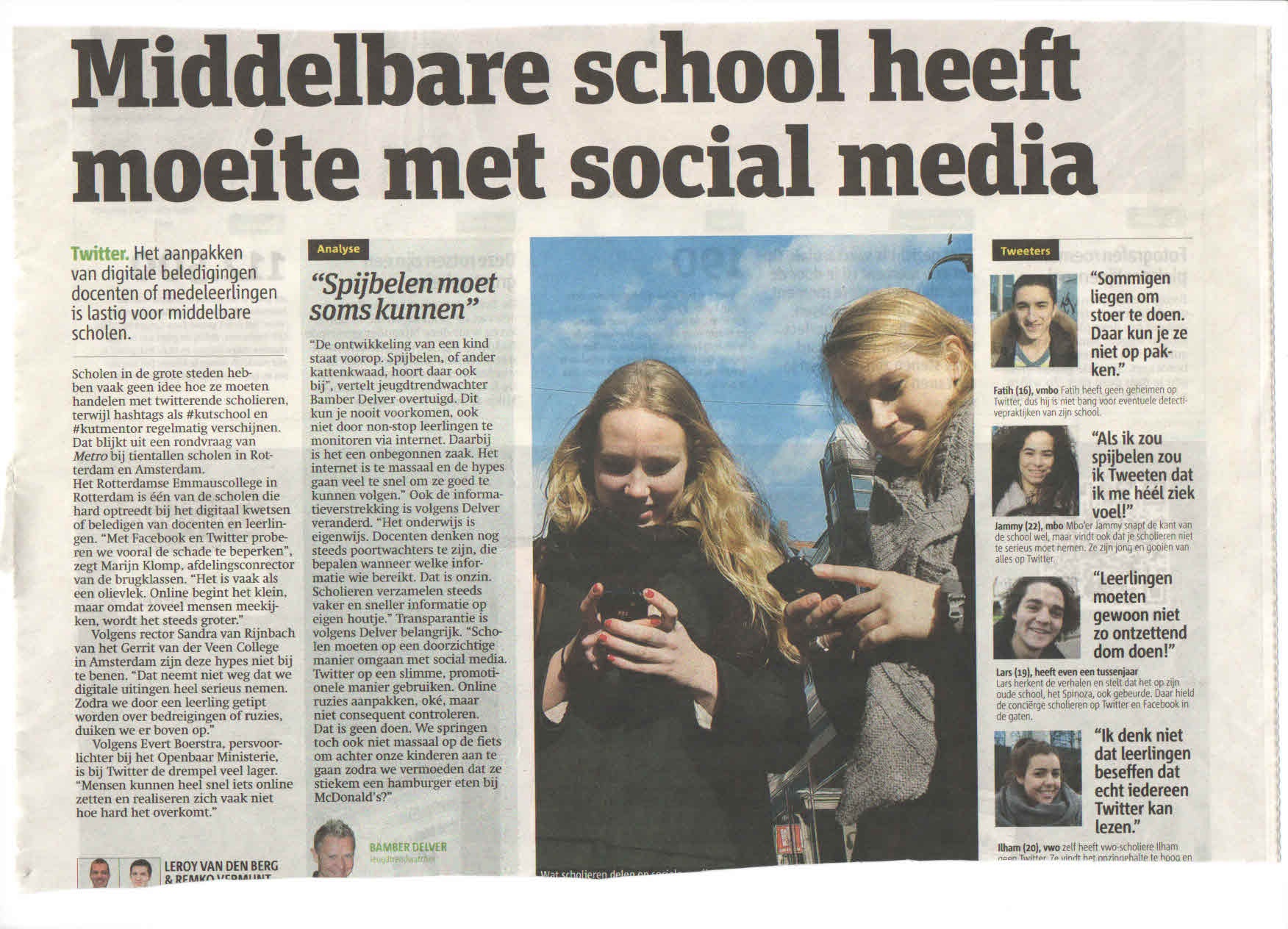 Scholen en sociale media