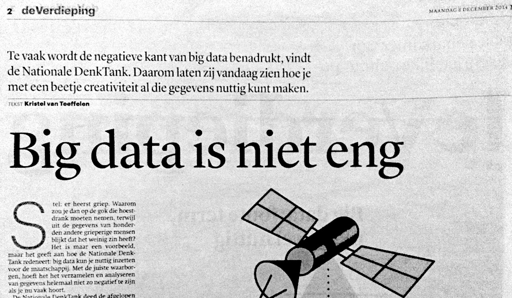 Big Data is niet eng